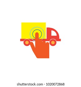 Touch Delivery Logo Icon Design