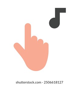 Touch Flat Icon Design For Personal nad Commercial Use