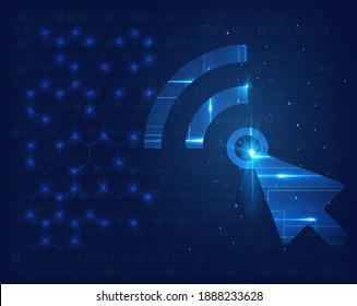 Touch the future, Interface technology, computer pointer, cursor or mouse arrow