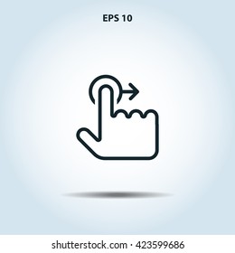 touch gesture icon
