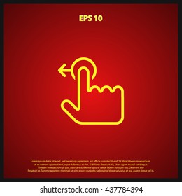 touch gesture icon