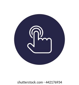 touch gesture icon