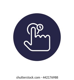 touch gesture icon