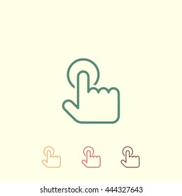 touch gesture icon