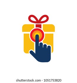 Touch Gift Logo Icon Design