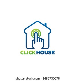 Touch House Logo Template Design