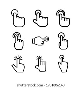 touch icon or logo isolated sign symbol vector illustration - Collection of high quality black style vector icons
