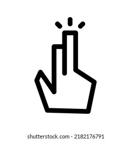 touch icon or logo isolated sign symbol vector illustration - high quality black style vector icons
