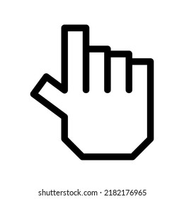 touch icon or logo isolated sign symbol vector illustration - high quality black style vector icons
