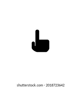 Touch icon simple vector perfect illustration