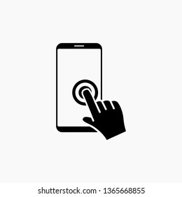 touch icon vector