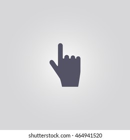 touch icon. vector illustration