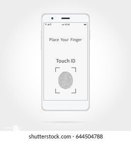 Touch ID Access Security Concept