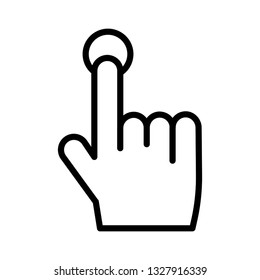 touch line icon 