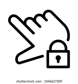 Touch Lock or Disabled