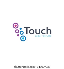 Touch logo. App Logo. Smart logo. Tablet logo. Application logo. Smart phone logo