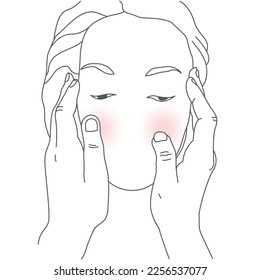 Touch love  face