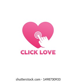Touch Love Logo Template Design