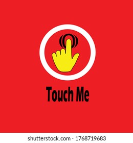 Touch me icon or symbol good 