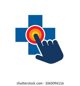 Touch Medical Logo Icon Design