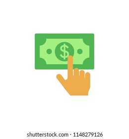 Touch Money Logo Icon Design