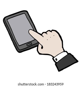 touch on smartphone