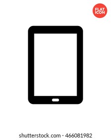 Touch pad Icon Flat Style Isolated Vector Illustration