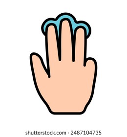Touch pad icon. Index finger, doubleclick, decrease, increase, turn, rotation, approximation, press, Scrolling, click, arrow, sensor, turn. Zoom in, move, response time, x2