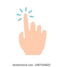 Touchpad-Symbol. Zeigefinger, Doppelklick, Abnehmen, Erhöhen, Drehen, Drehen, Annähern, Drücken, Scrollen, Klicken, Pfeil, Sensor, Drehen. Vergrößern, Verschieben, Reaktionszeit, 2 x