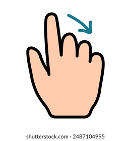 Touch pad icon. Index finger, doubleclick, decrease, increase, turn, rotation, approximation, press, Scrolling, click, arrow, sensor, turn. Zoom in, move, response time, x2
