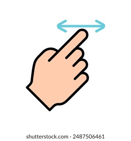 Touch pad icon. Index finger, doubleclick, decrease, increase, turn, rotation, approximation, press, Scrolling, click, arrow, sensor, turn. Zoom in, move, response time, x2