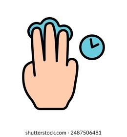 Touch pad icon. Index finger, doubleclick, decrease, increase, turn, rotation, approximation, press, Scrolling, click, arrow, sensor, turn. Zoom in, move, response time, x2