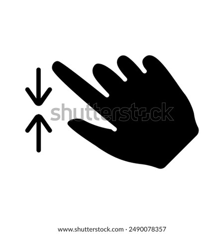 Touch pad icon. Index finger, doubleclick, decrease, increase, turn, rotation, approximation, press, Scrolling, click, arrow, sensor, turn. Zoom in, move, response time, x2