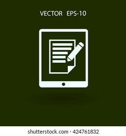 touch pad notes icon