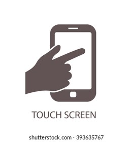 touch phone icon
