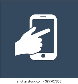 touch phone icon
