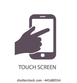 touch phone icon