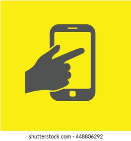 touch phone icon
