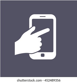 touch phone icon