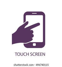 touch phone icon