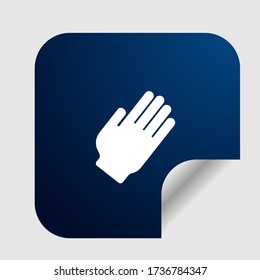 touch, prohibited symbol for public area