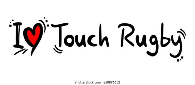 Touch Rugby Love