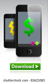 Touch Screen devices with icons