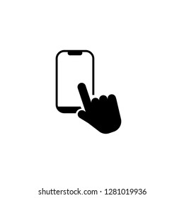 Touch screen icon