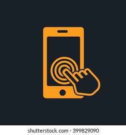 Touch screen icon