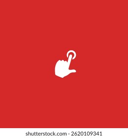 Touch screen icon logo flat vector design