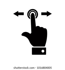 touch screen icon vector