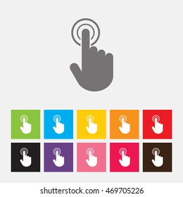 Touch Screen Icon - Vector