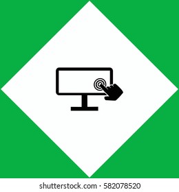 Touch screen  icon Vector design.