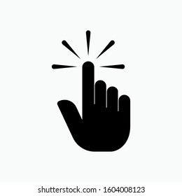 Touch Screen Icon - Vector, Flat Sign & Trendy Symbol. 